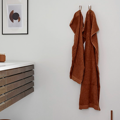 Zone Classic håndklæde terracotta 70x140 cm