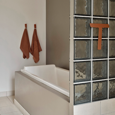Zone Classic håndklæde terracotta 50x100 cm
