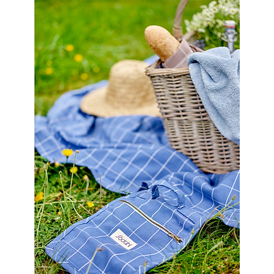 Södahl Vista picnictæppe blå 130x170 cm