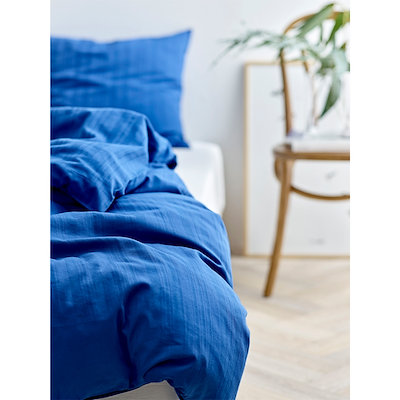 Södahl Noble sengetøj royal blue 140x200 cm