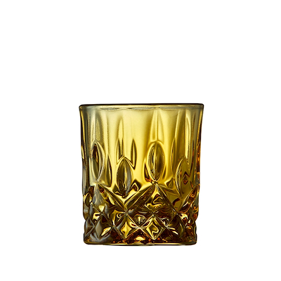 Lyngby Glas Sorrento shotglas amber 4 cl 4 stk.