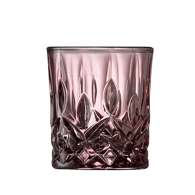 Lyngby Glas Sorrento shotglas pink 4 cl 4 stk.