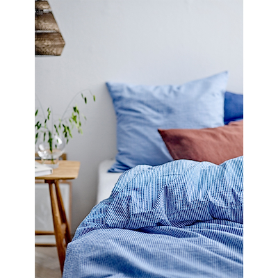 Södahl Cheerful sengetøj Royal Blue 140x200 cm