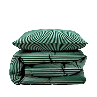 Södahl Cheerful sengetøj grøn 140x200 cm