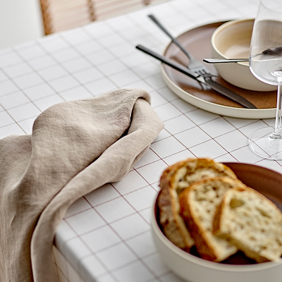 Södahl Vista dug Off White 180 cm