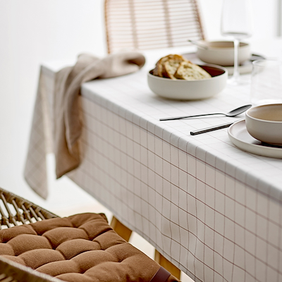 Södahl Vista dug Off White 180 cm