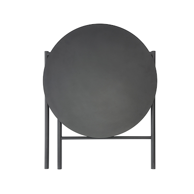 Zone Disc bord sort Ø70 cm