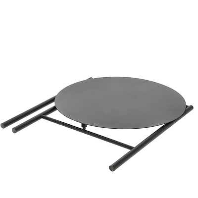 Zone Disc bord sort Ø70 cm