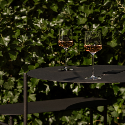 Zone Disc bord sort Ø70 cm