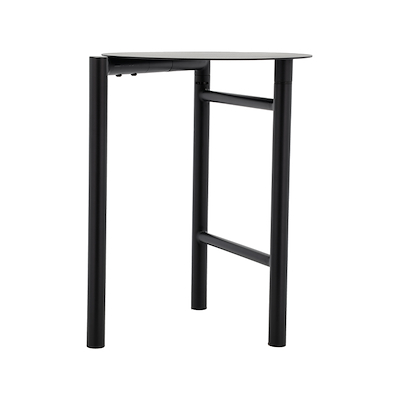 Zone Disc skammel sort H45 cm