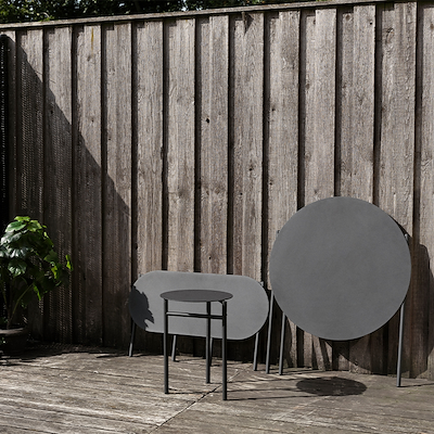 Zone Disc bænk sort