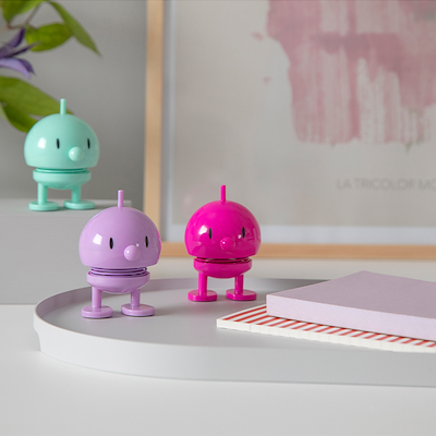 Hoptimist Bumble S figur pink H 7,6 cm