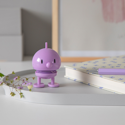 Hoptimist Bumble S figur lavendel H 7,6 cm