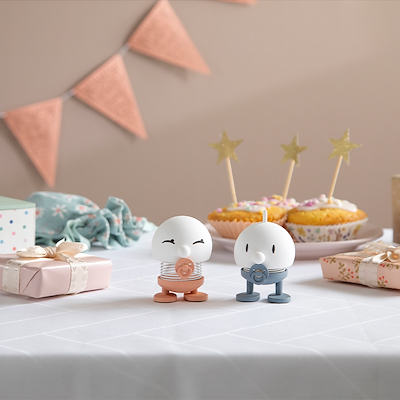 Hoptimist Baby Bumble grå 6,6 cm