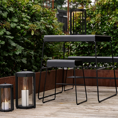 Zone A-Café table bord sort