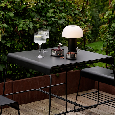 Zone A-Café table bord sort