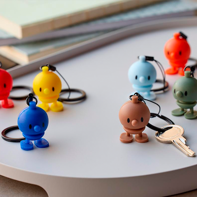 Hoptimist Bumble nøglering gul