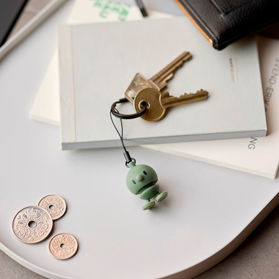 Hoptimist Bumble nøglering gul