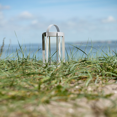 Zone Firefly LED Lanterne soft grey H30 cm