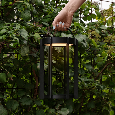 Zone Firefly LED Lanterne sort H30 cm