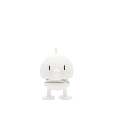 Hoptimist Soft Bumble S figur hvid H 7,6 cm