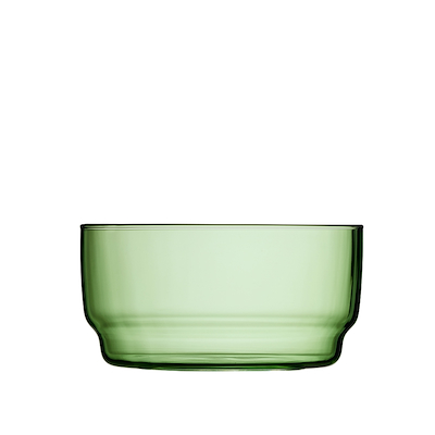Lyngby Glas Torino skål grøn 2 stk Ø12 cm