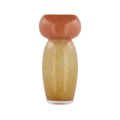 Villa Collection Styles vase gul/amber 30 cm