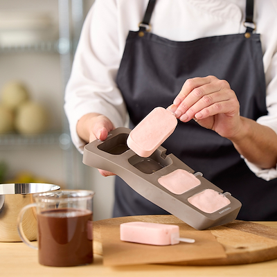 Blomsterberg ispindeform til 4 stk. classic latte silikone