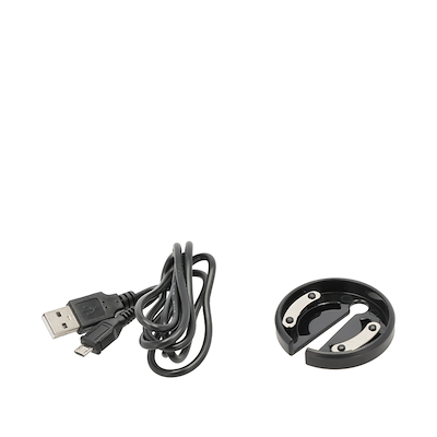 Nordic Sense elektrisk vinåbner genopladelig sort