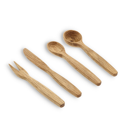 Morsø Foresta tapassæt 4 dele eg