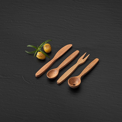 Morsø Foresta tapassæt 4 dele eg