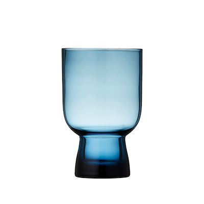 Lyngby Glas Sorrento vandglas blå 30 cl 4 stk.