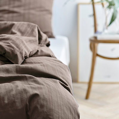 Södahl Noble sengetøj taupe 200x220 cm
