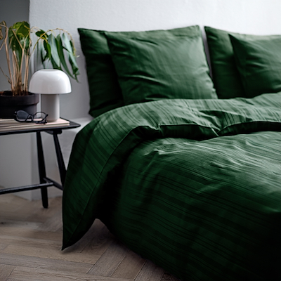 Södahl Noble sengetøj pine green 140x200 cm