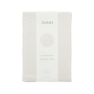 Södahl Organic Calm kuvertlagen offwhite 180x200x8 cm