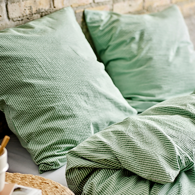 Södahl Cheerful sengetøj grågrøn 140x200 cm