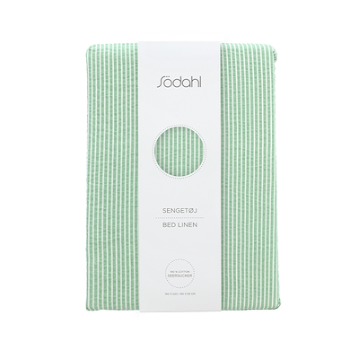 Södahl Cheerful sengetøj grågrøn 140x220 cm