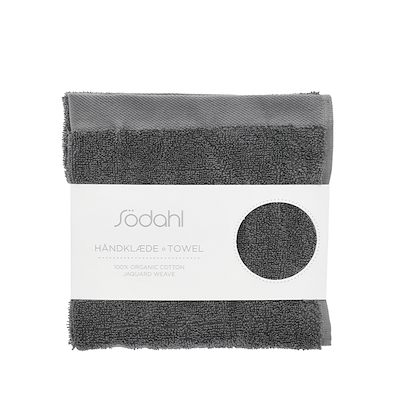 Södahl Organic Comfort håndklæde ash 40x60 cm