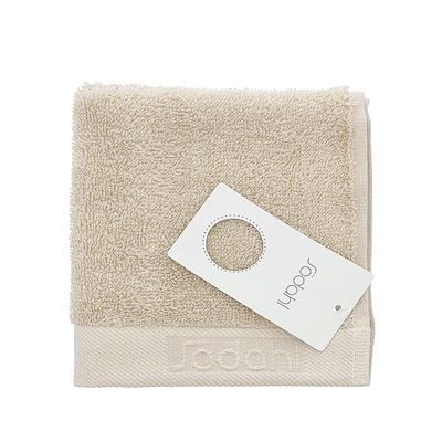 Södahl Organic Comfort vaskeklud beige 30x30 cm