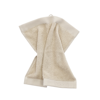 Södahl Organic Comfort vaskeklud beige 30x30 cm