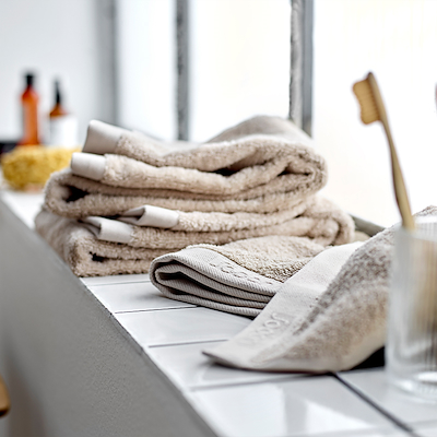 Södahl Comfort håndklæde beige 50x100 cm