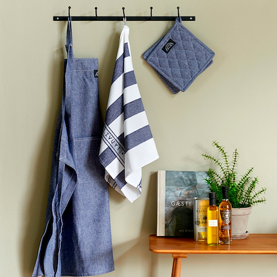 Pillivuyt Recycle grydelap blå 22,5 x 22,5 cm