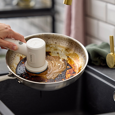 Nordic Sense elektrisk rengøringsbørste hvid