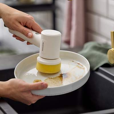 Nordic Sense elektrisk rengøringsbørste hvid