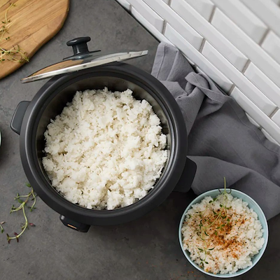 Nordic Sense riskoger sort 1,5 liter 500 watt