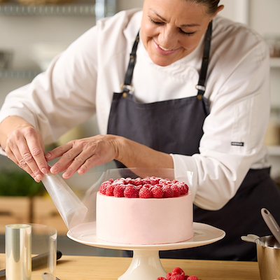 Blomsterbergs konditorfolie klar 15 meter
