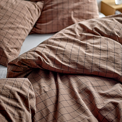 Södahl Vista sengetøj taupe 140x200 cm