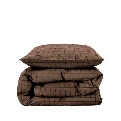 Södahl Vista sengetøj varm taupe 140x220 cm