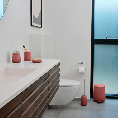 Zone Nova toiletbørste peach 37 cm