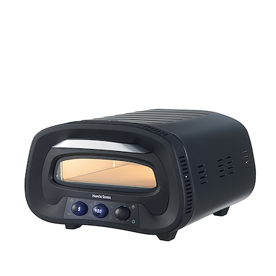 Nordic Sense elektrisk pizzaovn sort 1700 watt